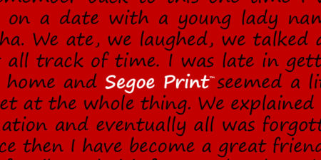 Segoe Print